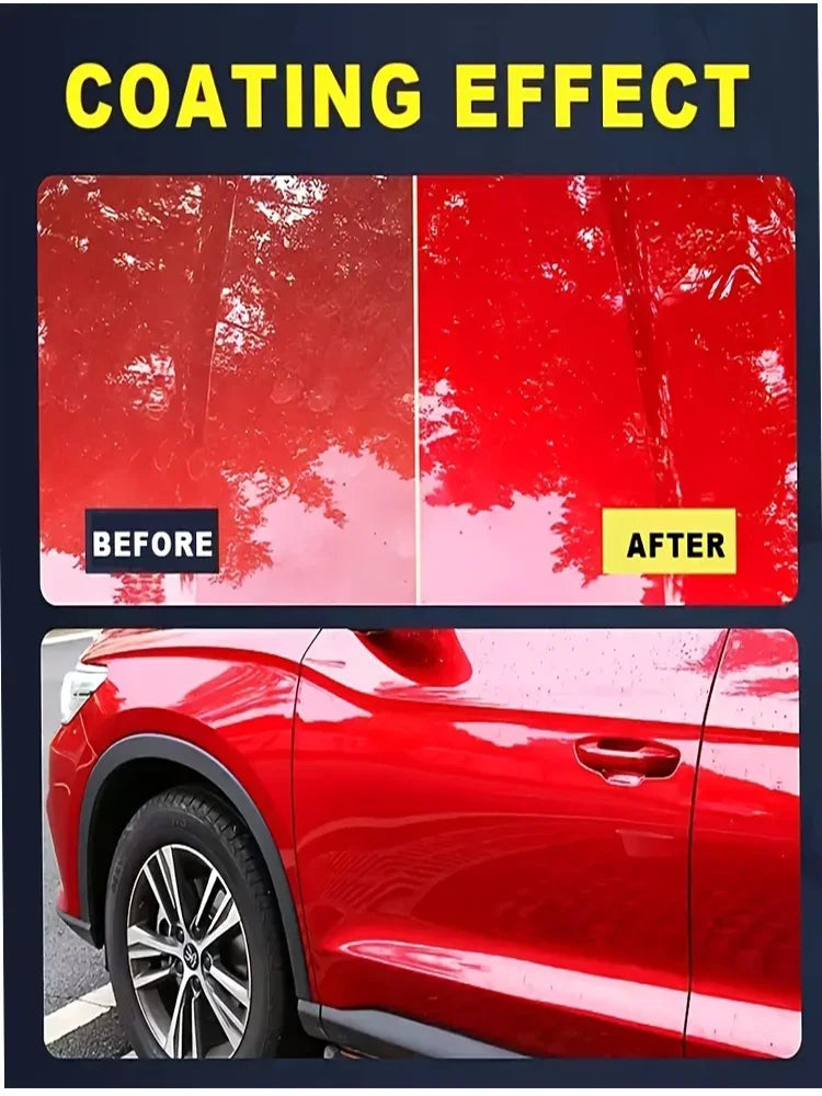 Auto-Keramikbeschichtungsspray Nano-Lackschutzmittel Kratzfester Glanzverstärker für Alle Fahrzeuge