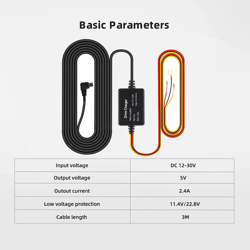 Hardwire Kit für Viofo A129 A119 V3 Kamera – SwissGlanzGarage Ansicht 4