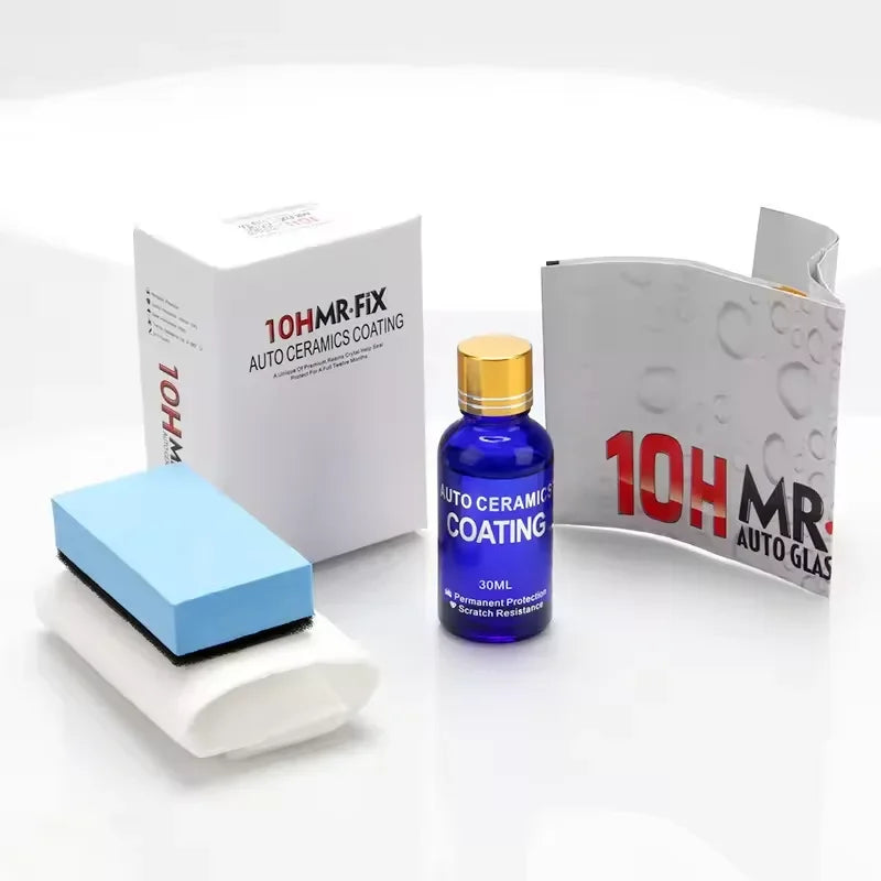 Nano-Keramik-Beschichtungsspray mit 10H-Härte für Autos, hydrophober Anti-Kratz-Lackschutz, Beschichtungsflüssigkeits...