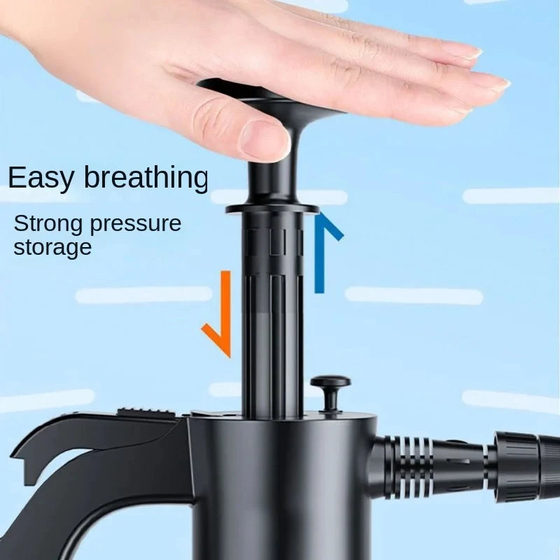 2L Handpumpe Schaumkanone mit 2 Düsen – SwissGlanzGarage Ansicht 4