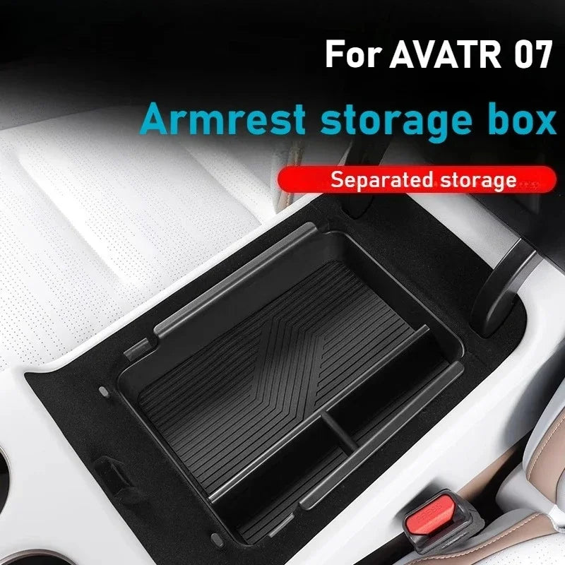 Für AVATR 07 Auto Mittelkonsole Armlehne Aufbewahrungsbox Partition