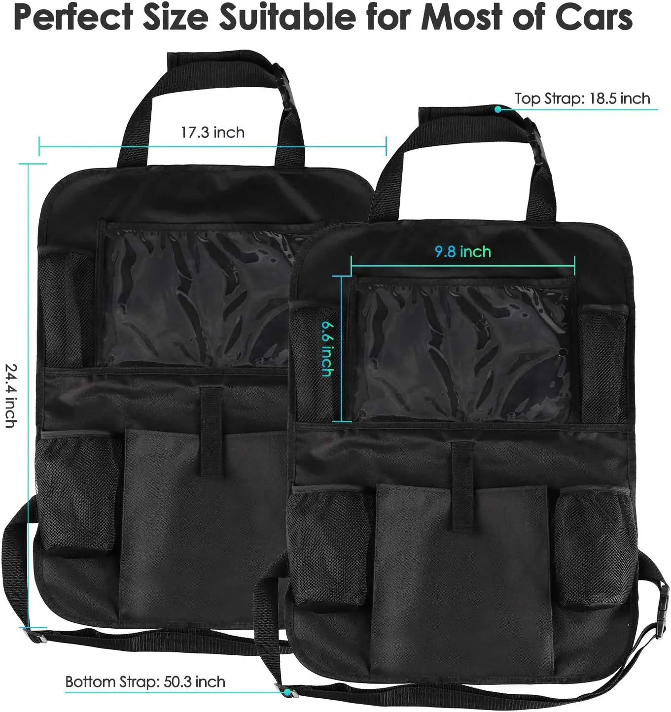 2er-Pack Auto-Rücksitz-Organizer