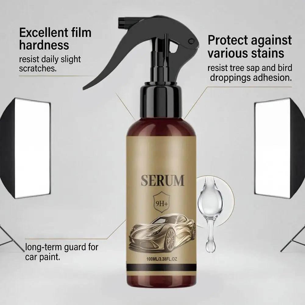 Auto-Keramikbeschichtungs-Spray-Set, wasserfest, Hochglanz, für Autolackpflege, fortschrittliche Graphen-Keramikbesch...