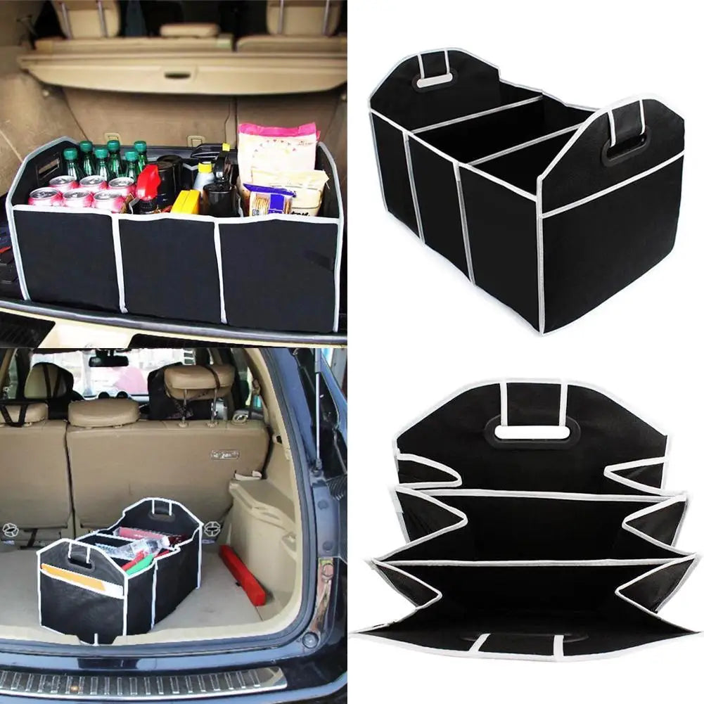 Auto Multi-Pocket Kofferraum Organizer große Kapazität klappbare Aufbewahrung tasche Kofferraum Verstauen und Aufräum...