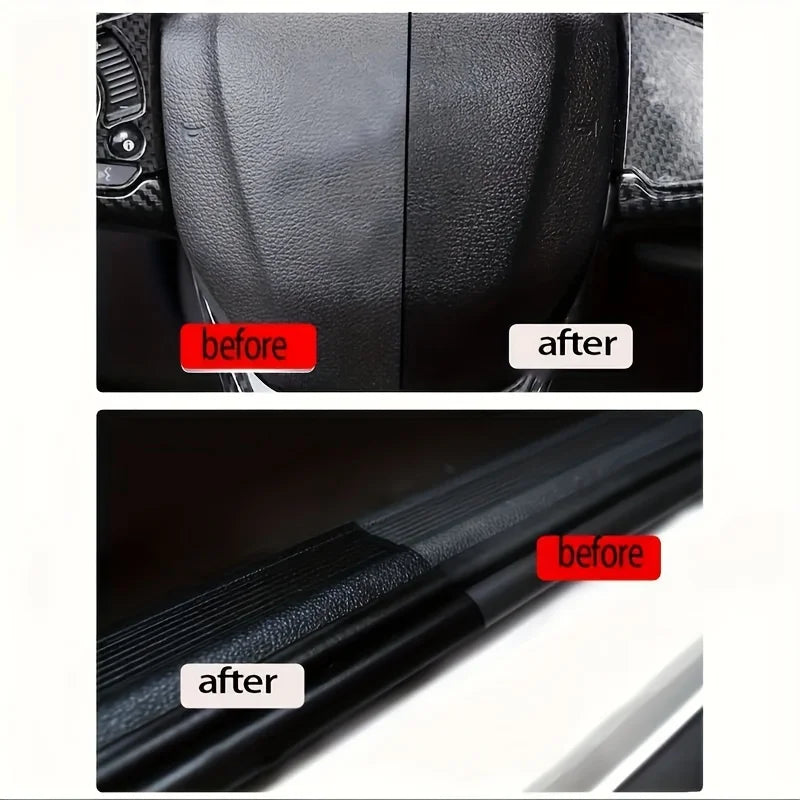 Car Plastic Restorer - Auto Interior & Panel Renewal Wax Coating Agent Car Wax Car Wax Polish