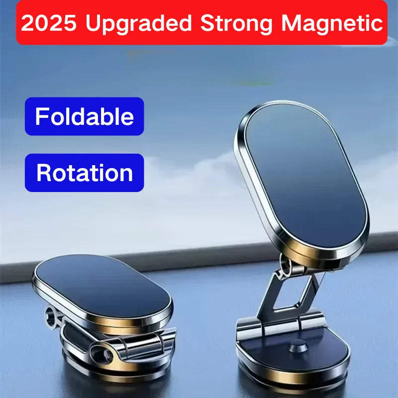 720 ° Rotation Faltbare Magnetische Auto Telefon Halter Einstellbar Universal Dashboard Ständer Air Vent Halterung GP...