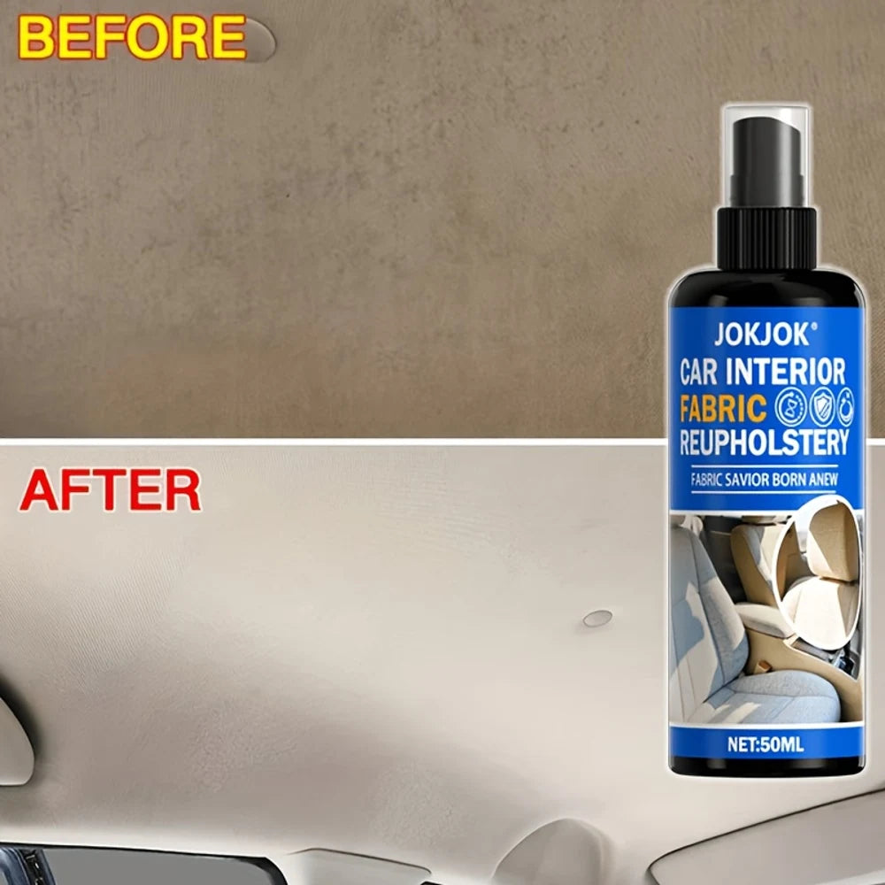 Auto-Innenraumpflege-Spray - Wasserlose Innenraumanwendung, Geeignet für Armaturenbretter, Sicherheitsgurte, Sitze, T...