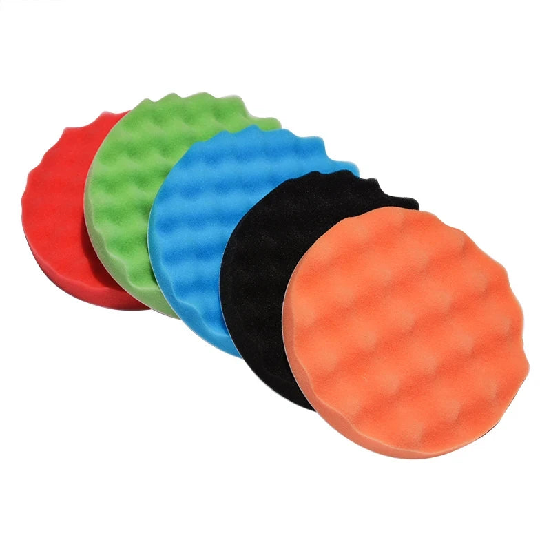 Polierscheiben Set 150/180mm 5 Stk – SwissGlanzGarage Ansicht 5