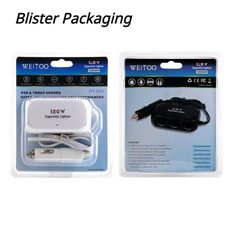 3-fach Zigarettenanzünder Splitter mit USB – SwissGlanzGarage Ansicht 6