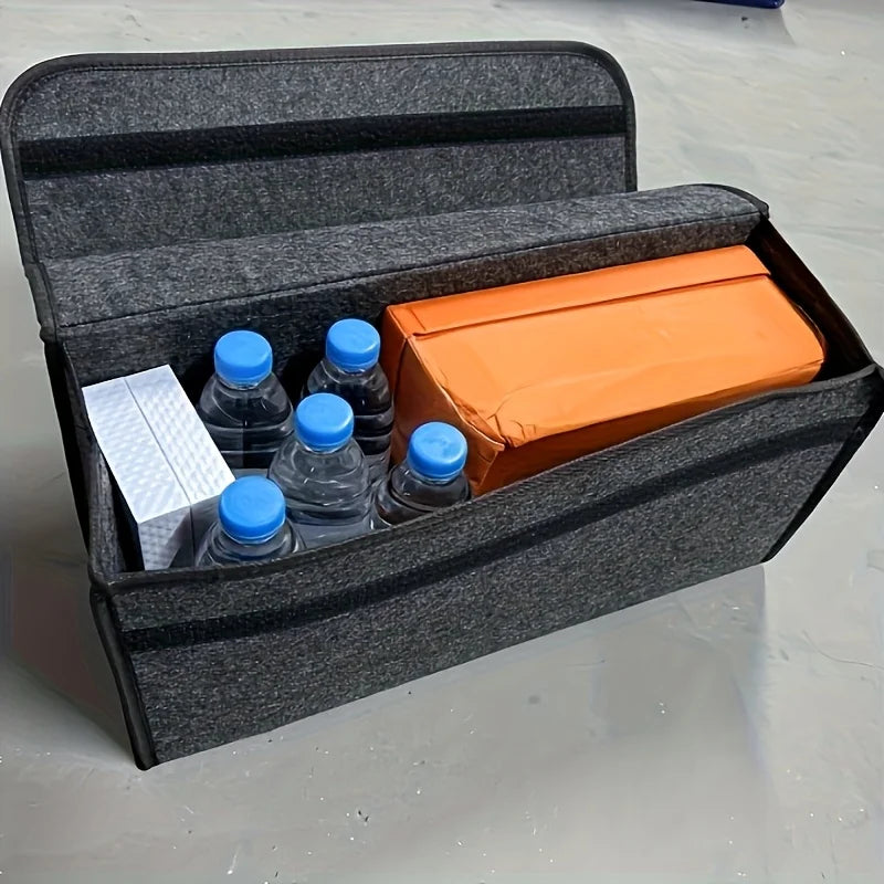 Kofferraum-Organizer faltbar mit ergonomischem Griff – SwissGlanzGarage Ansicht 3
