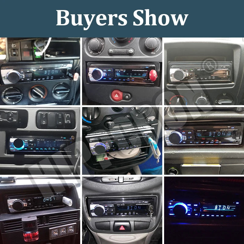 1 Din Bluetooth Autoradio mit USB & AUX – SwissGlanzGarage Ansicht 6