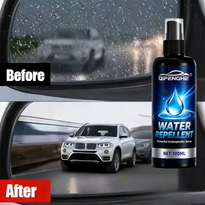Auto-Wasserabweisender Spray, Leistungsstarke Hydrophobe Beschichtung für Windschutzscheiben & Fenster