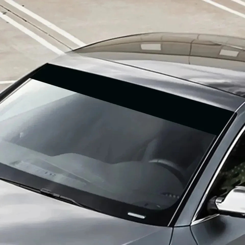Auto-Sonnenschutzfolie 3D Vinyl für Windschutzscheibe – SwissGlanzGarage Ansicht 3