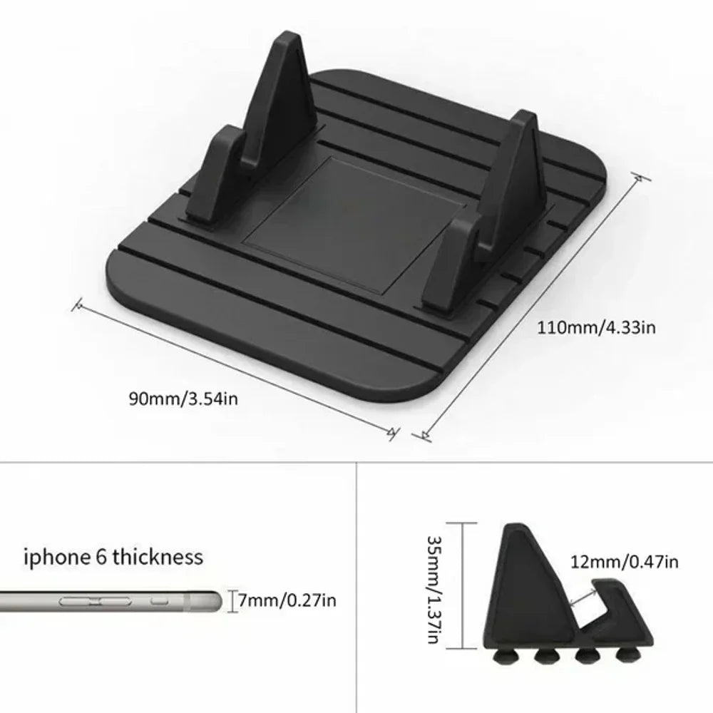 Magnetischer Auto Handyhalter faltbar 360° – aus Silikon – SwissGlanzGarage Ansicht 3