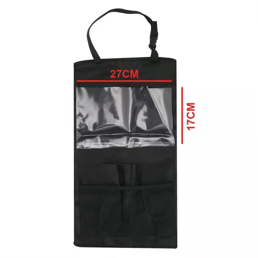 1 stücke Auto Rücksitz Organizer Multi Tasche Lagerung Tablet iPad Halter Passagier Kopf Auto Rücksitz Tasche Organis...