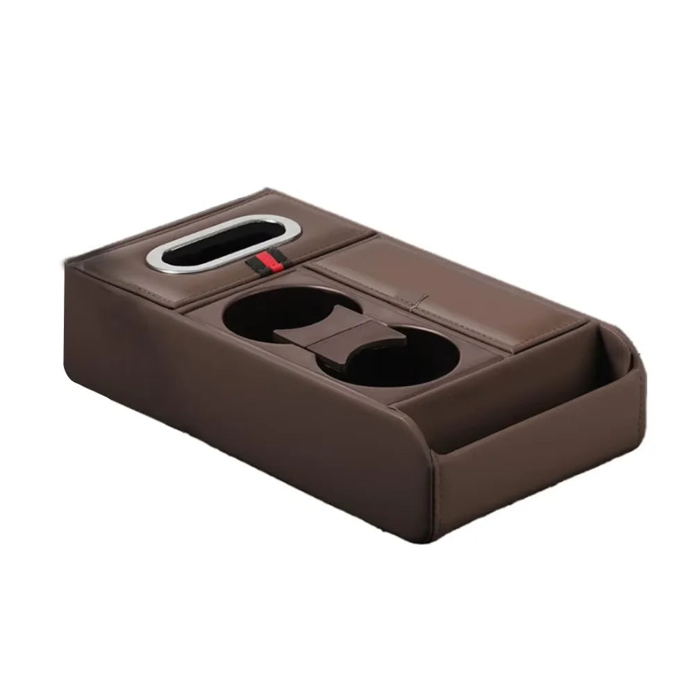 Auto Armlehne Lagerung Box Erhöhung Pad Tissue Box Wasser Tasse