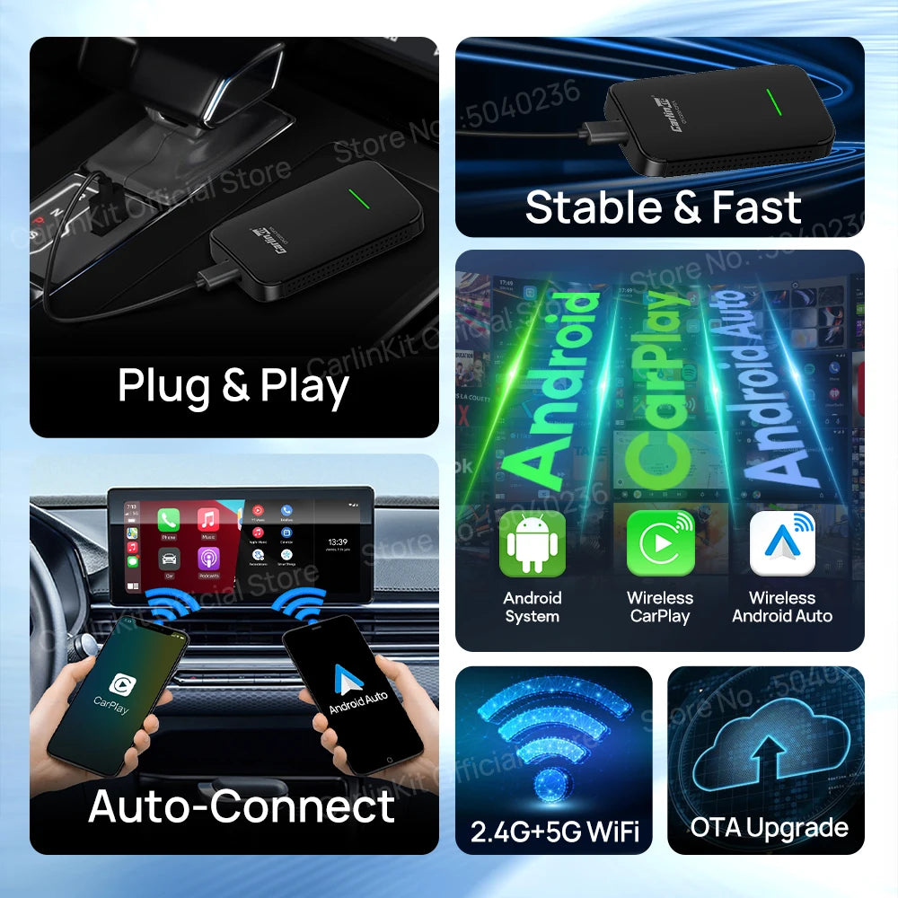 CarPlay Android TV Box CP2A Pro – SwissGlanzGarage Ansicht 3
