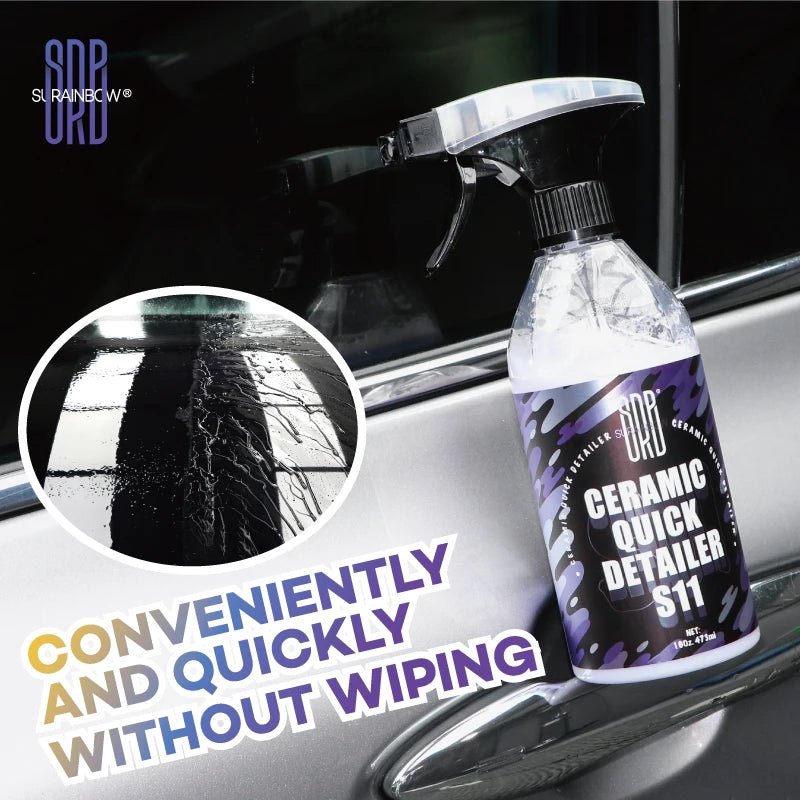 Keramikbeschichtungsspray – Silica Formula (Nano SiO2) Seals & Shields Auto's Clear Coat – Hydrophober Schutz und Hoc...