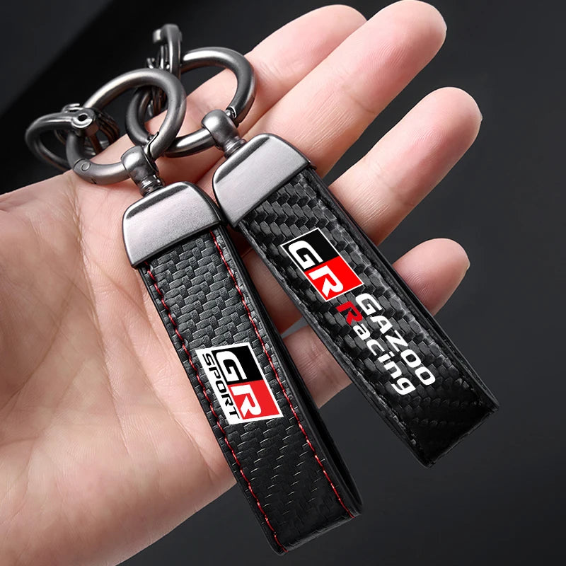Auto-Leder Schlüsselanhänger GR Sport Gazoo Racing – SwissGlanzGarage Ansicht 6