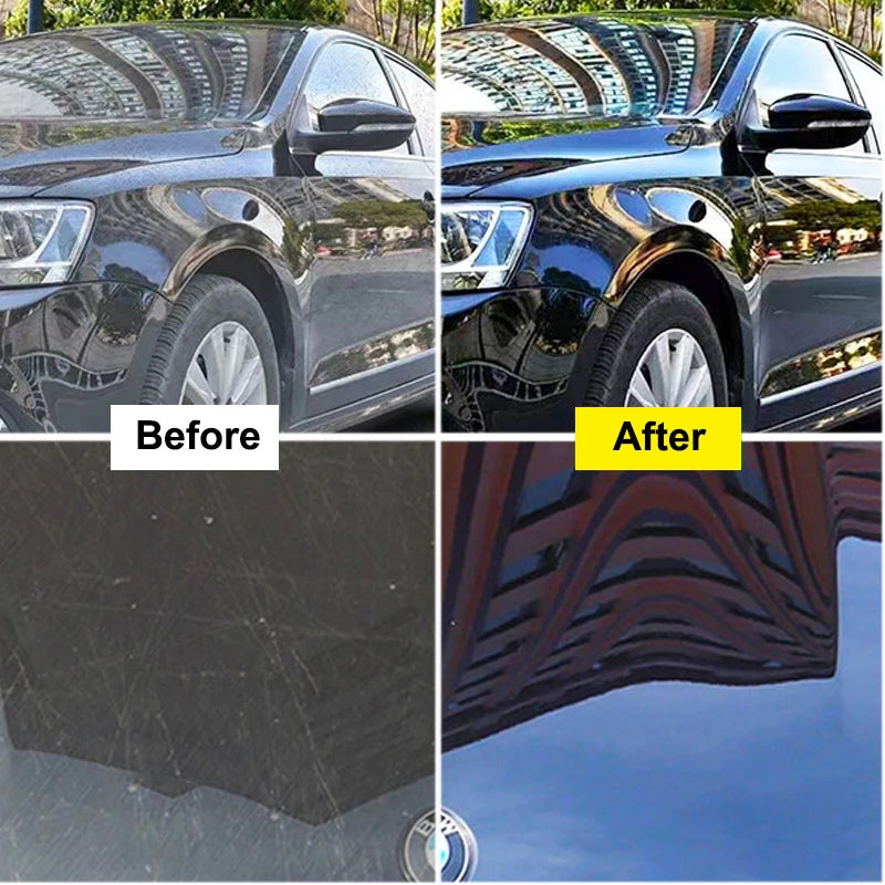 Keramikbeschichtung für Autolack, Spiegelglanz, Kristallwachs-Spray, Nano-hydrophob, schmutzabweisend, Auto-Detailing...