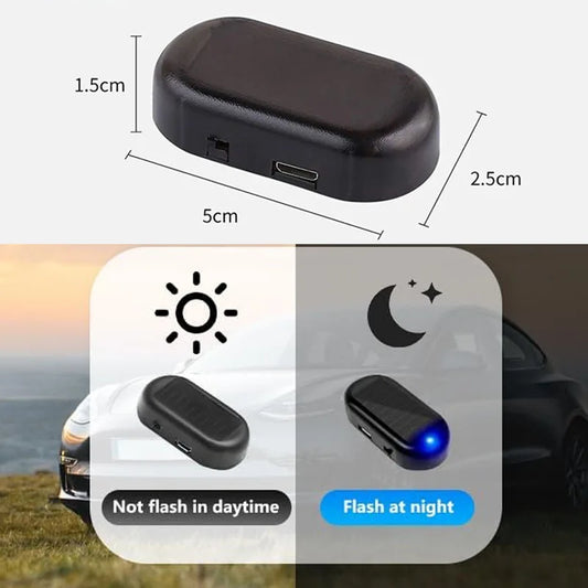 Solarbetriebenes Fake-Sicherheitslicht – SwissGlanzGarage Ansicht 2