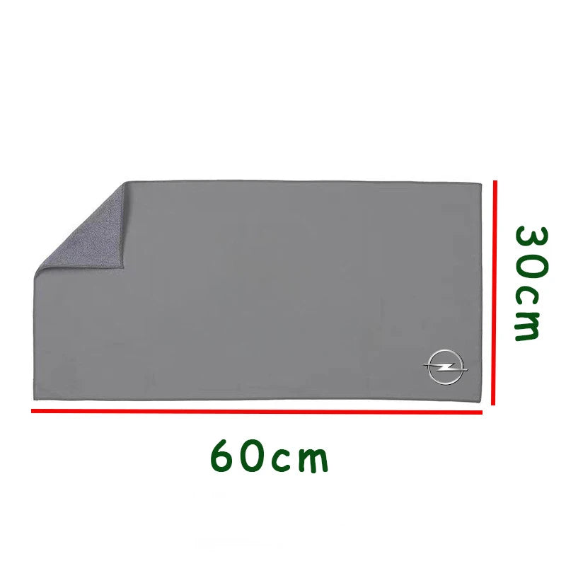 Mikrofaser Auto-Poliertücher Set 30x60cm und 30x30cm