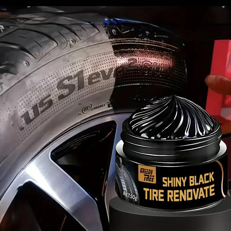 Shiny Black Reifen-Renovierungspaste 50g – SwissGlanzGarage Ansicht 2