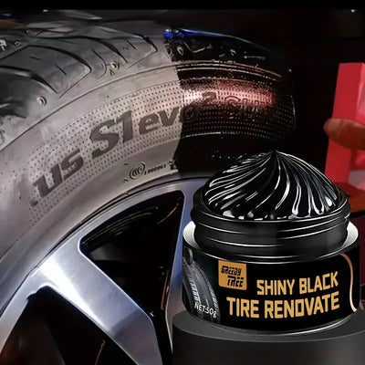 Shiny Black Reifen-Renovierungspaste 50g – SwissGlanzGarage Ansicht 2