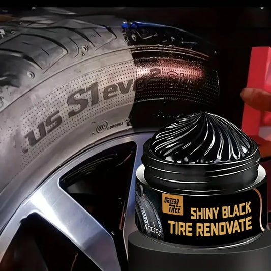 Shiny Black Reifen-Renovierungspaste 50g – SwissGlanzGarage Ansicht 2