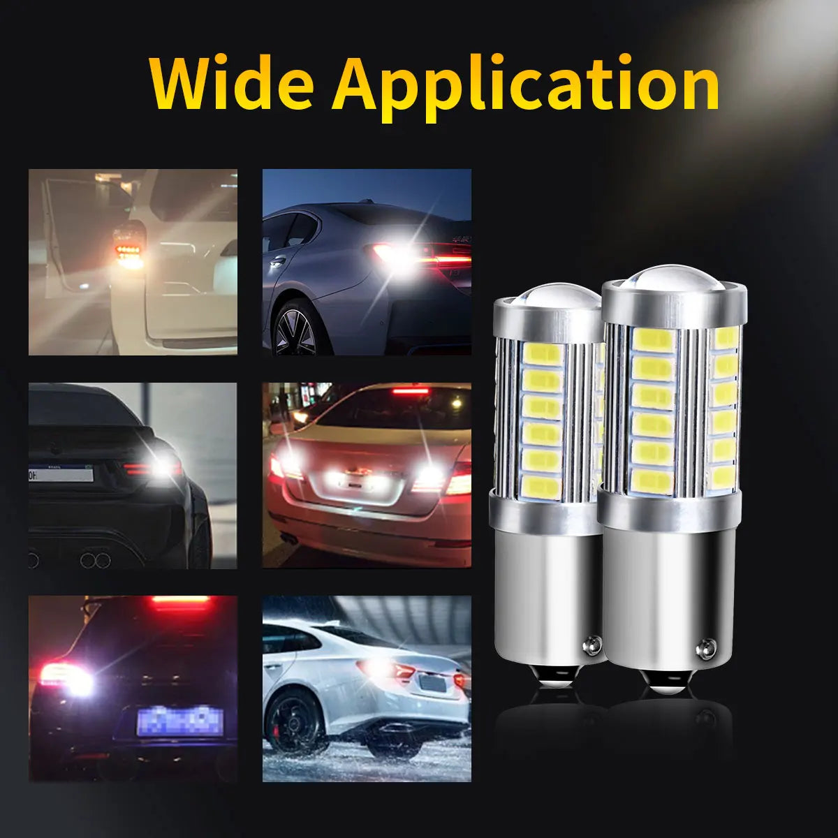 PY21W 1156 BA15s LED Blitz Bremslampen – SwissGlanzGarage Ansicht 6
