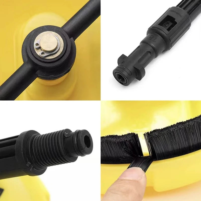 High Pressure Rotary Brush, Disc Floor Scrubber, Floor Scrubber, Cleaning Car Brush, For Karcher K ~K7/Lavor Car Washing