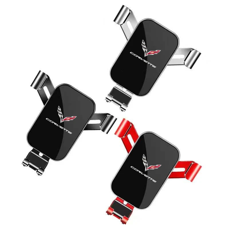 Auto Telefon Schwerkraft Halter Auto Air Vent Clip Halterung Handy Halter für Corvette C1 C2 C3 C4 C5 C5 C6 c7 C6-R C8