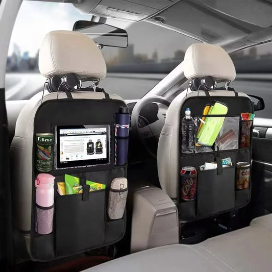 Auto Rücksitz Organizer mit Touchscreen Tablet Halter Auto Lagerung