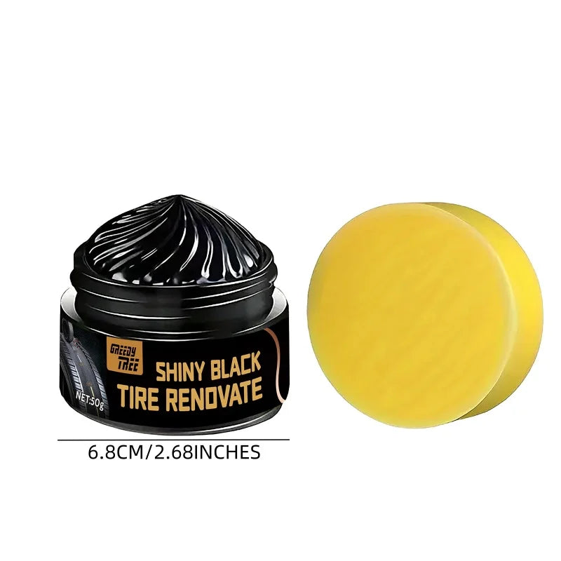 Shiny Black Reifen-Renovierungspaste 50g – SwissGlanzGarage Ansicht 3