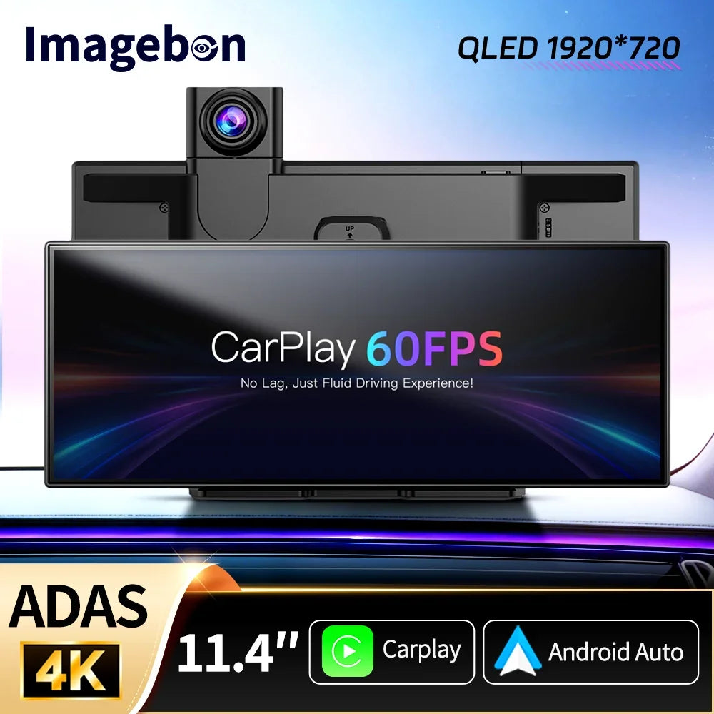 H70 Plus 11.4" 4K QLED Dash Cam – SwissGlanzGarage Ansicht 2
