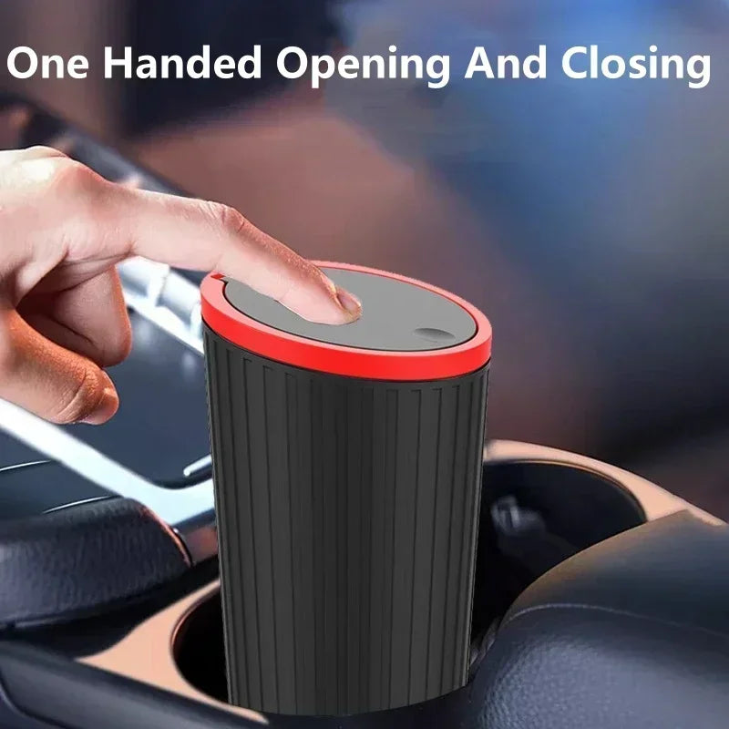 Auto Mülleimer Kann Mini Auto Staub Organizer Auto Innen Müll Tasche