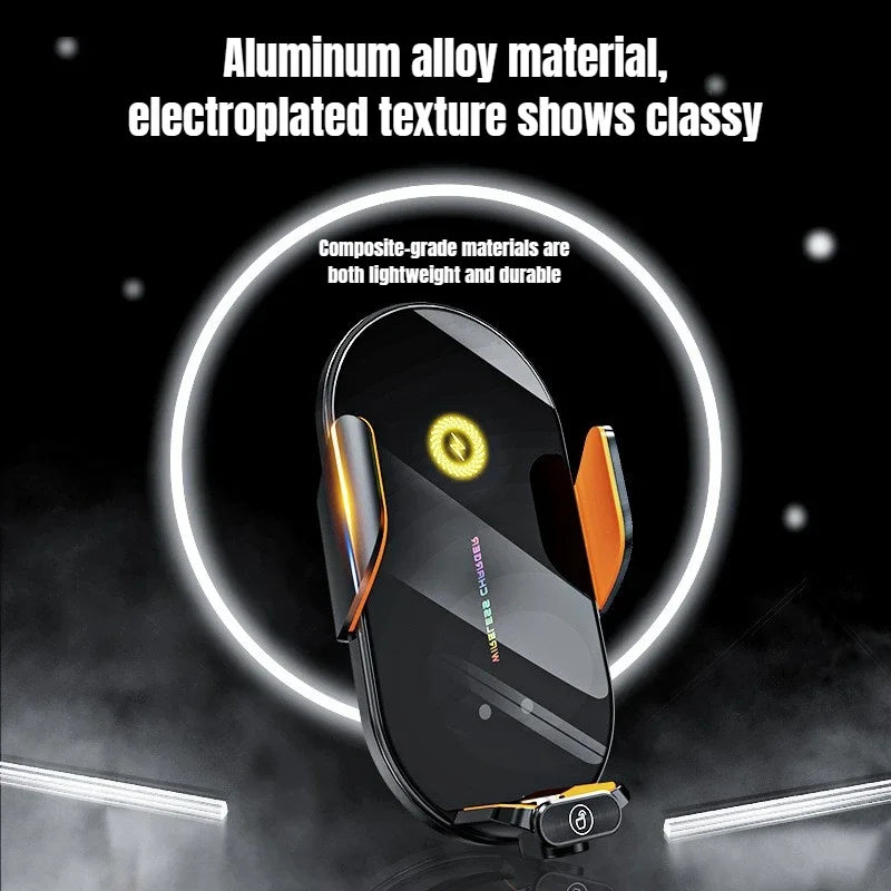 Kabellose Auto-Handyhalterung mit 66W Schnellladestation und Infrarot-Induktion für iPhone 17/16/15/14/13, Samsung, X...