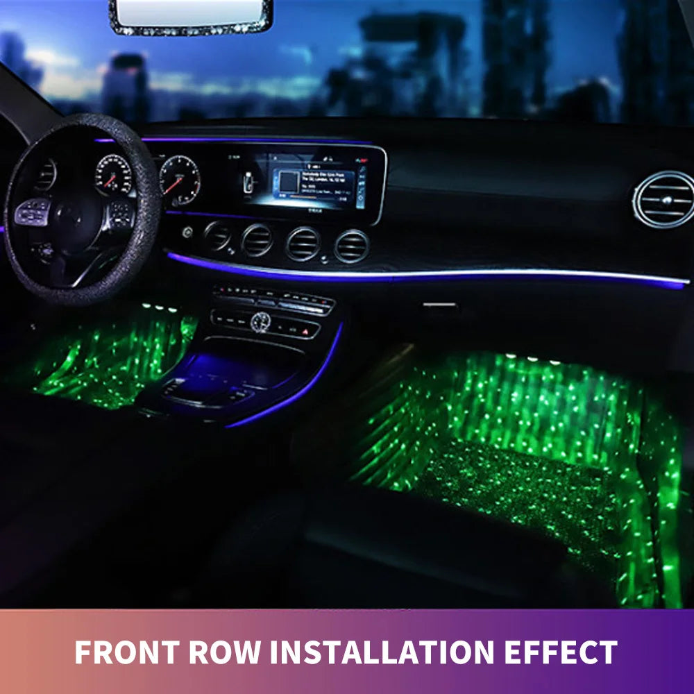 Auto Innen RGB LED Streifen Licht Styling Dekoration Atmosphäre