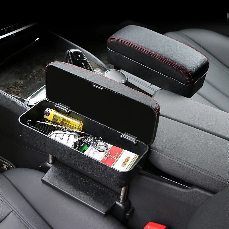 JFBONIN Universeller Auto-Armlehnen-Organizer mit Hebebarer