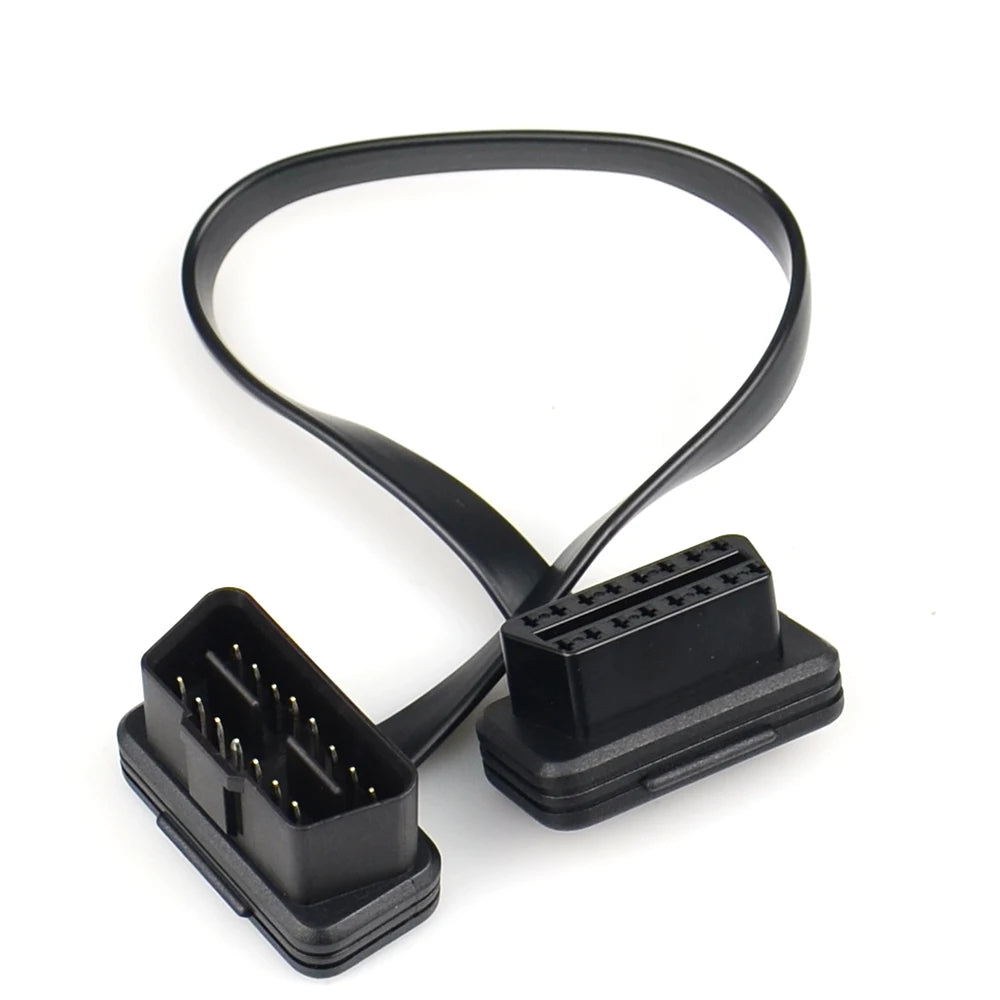 OBD2 16-Pin Stecker-Kabel 30/60/100CM – SwissGlanzGarage Ansicht 4