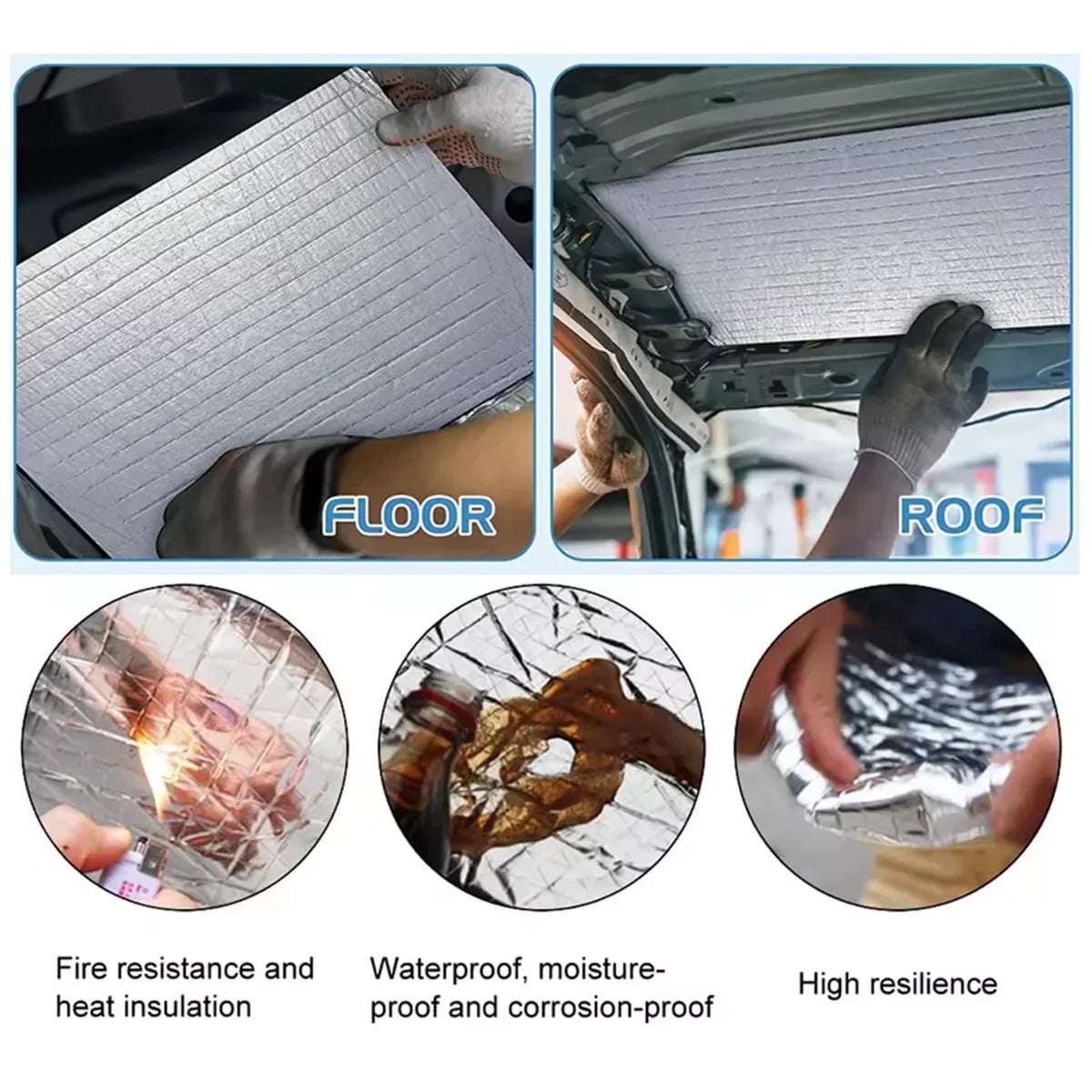 5mm Auto Schalldaemmung Folie – SwissGlanzGarage Ansicht 5