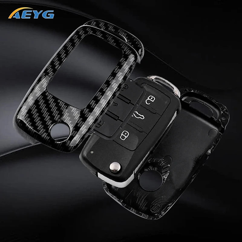ABS Carbon Fiber Schlüsselhülle VW – SwissGlanzGarage Ansicht 5