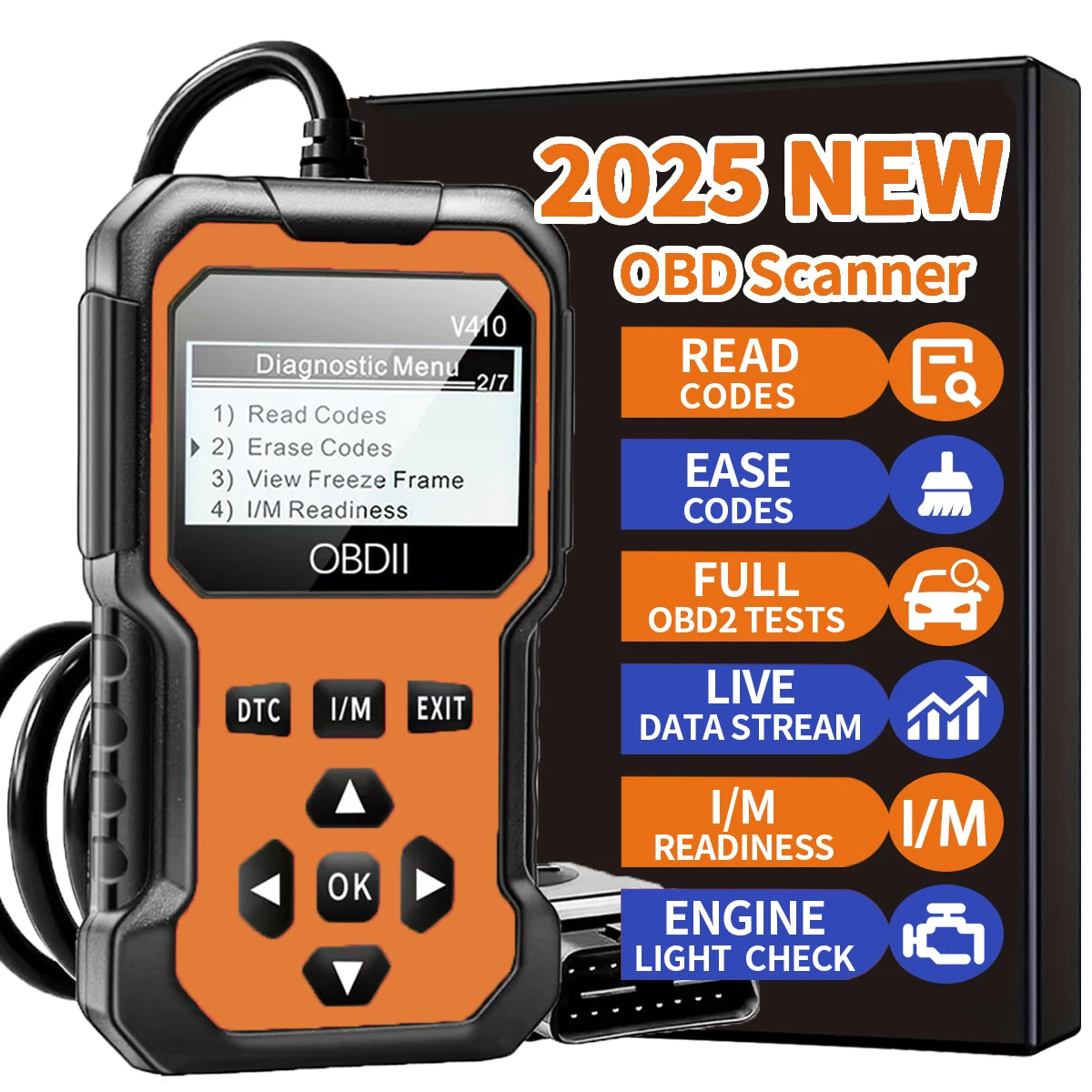 OBD2 Diagnosegeraet Motor-Fehlercode-Leser – SwissGlanzGarage Ansicht 4