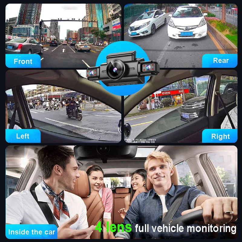 4K 4CH Dashcam mit APP und Nachtsicht – SwissGlanzGarage Ansicht 5