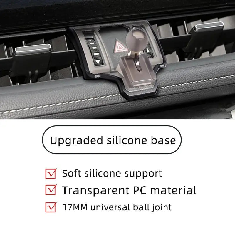 Magnetische drahtlose lade Auto Telefon Halter Für Toyota RAV4 2020 2021 2022 2023 2024 Feste Halterung Basis Speziel...