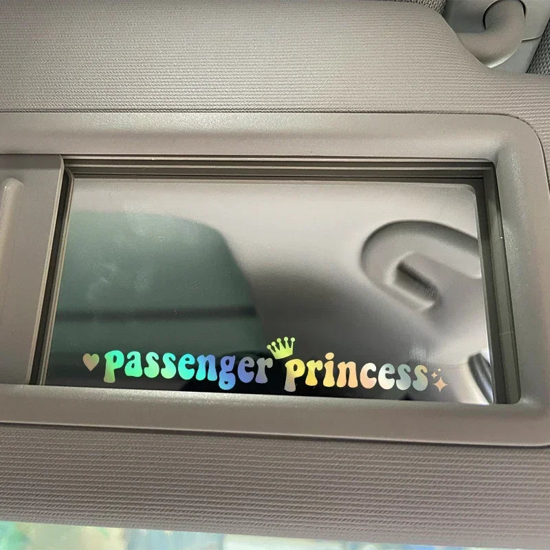Passenger Princess Auto-Aufkleber 15x2.3cm – SwissGlanzGarage Ansicht 3