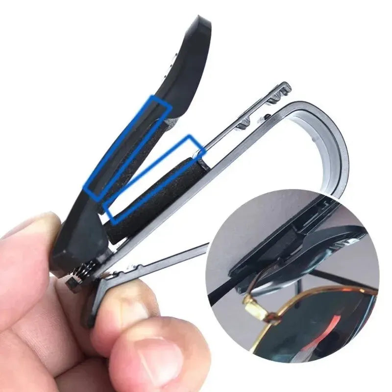 Sonnenblenden-Halter für Brillen – SwissGlanzGarage Ansicht 4