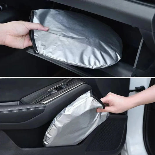 Auto Windschutzscheiben-Sonnenschutz faltbar – SwissGlanzGarage Ansicht 6