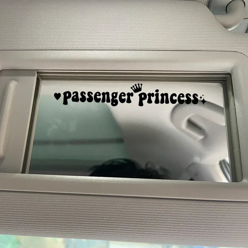 Passenger Princess Auto-Aufkleber 15x2.3cm – SwissGlanzGarage Ansicht 4