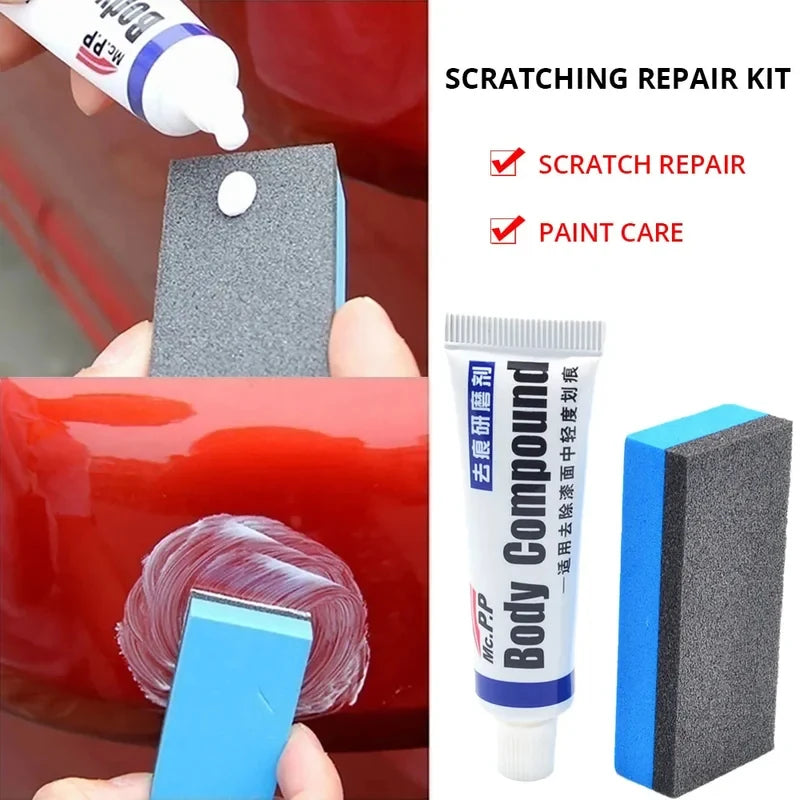 Autolack-Kratzerentferner Schnellwirkende Polierpaste Universelle Karosserie-Reparaturpaste Autopflege Lackrestaurier...